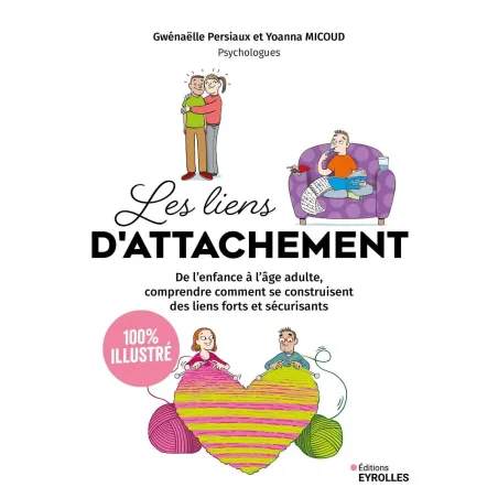 Les liens d'attachement - 100 % illustré: De l'enfance à l'âge adulte,...