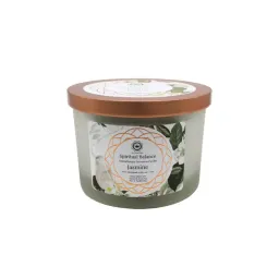 Bougie Litho Green Tree Équilibre spirituel - Jasmin - 256 grs