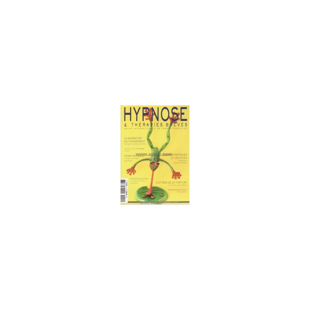 Revue Hypnose et Thérapies Brèves n°12