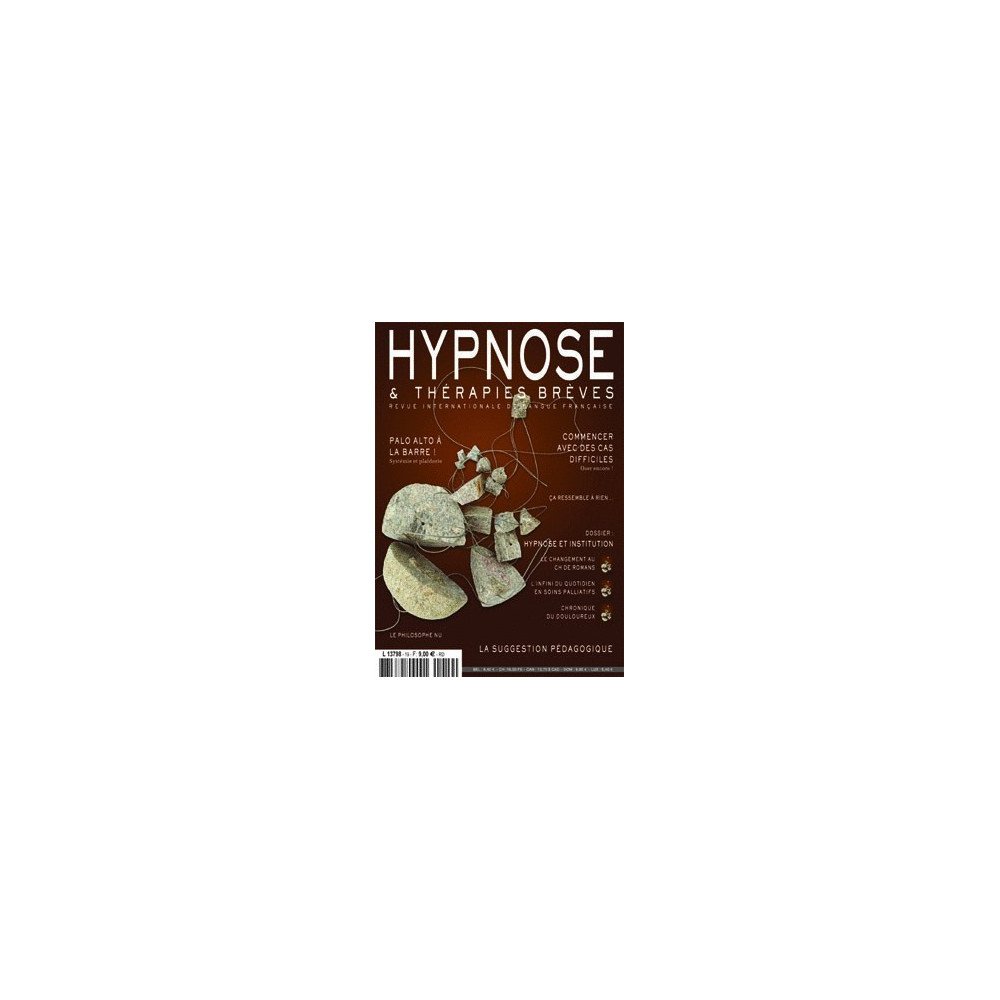 Revue Hypnose et Thérapies Brèves n°19