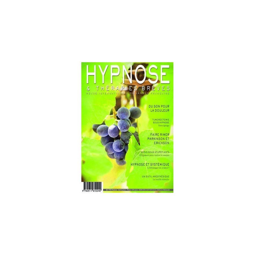 Revue Hypnose et Thérapies Brèves n°35